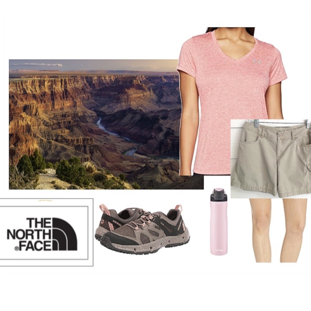 North Face Cargo Shorts Tan 8